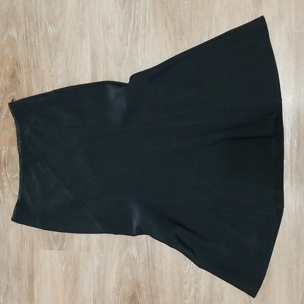 (M) CHRISTINA EFFE Mermaid Fit & Flare Midi Skirt Stretch Made in Italy Office